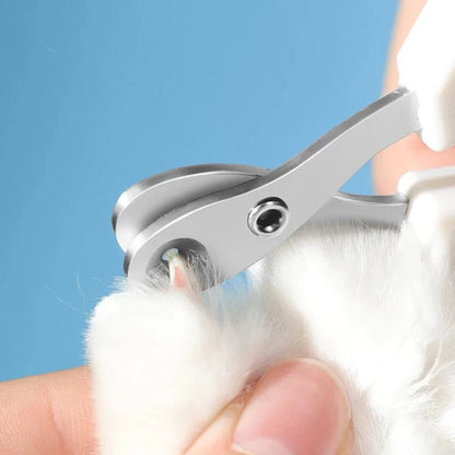 Avelena | Professionelle Krallenschneider für Kleine Katzen und Hunde aus Rostfreiem Stahl Welpenkrallenschneider Haustiernagelpflege Clippers Trimmer