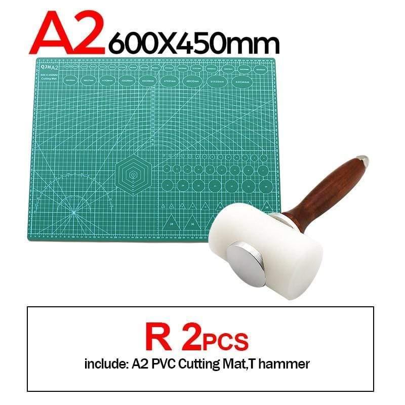 Avelena | A1A2A3A4 Pvc Schneidematte Diy Lederhandwerk Werkzeug Doppelseitige Selbstheilende Matte Pad Schneid Patchwork Nähwerkzeug Set