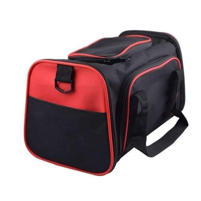 Avelena | Erweiterbare Tragbare Haustier Hund Auto Reise Tasche für Kleine Hunde Oxford Atmungsaktiver Katzen Tragetasche Outdoor Auto Reise Zubehör