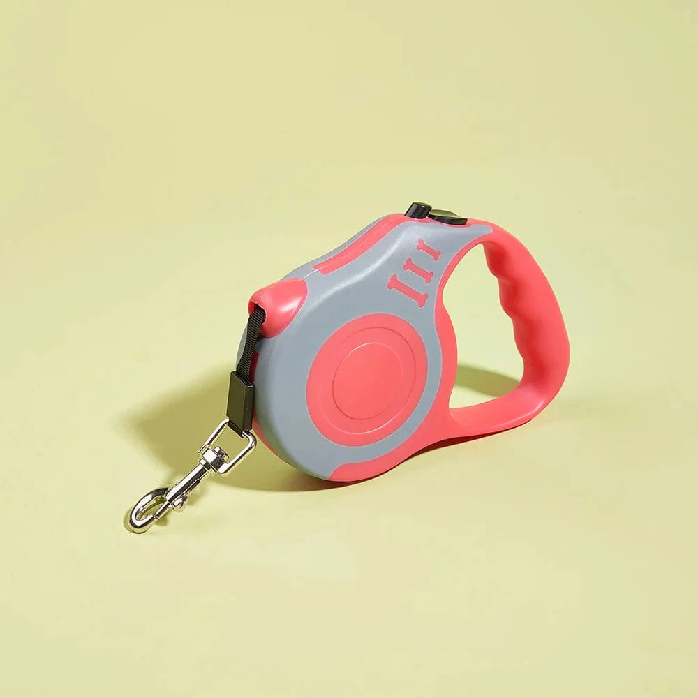 Avelena | 3M 5M Hundeleine für Kleine Hunde Katze Automatische Verpackung Strapazierfähige Nylonleine Welpen Draußen Reisen Tour Wandern Zugseil