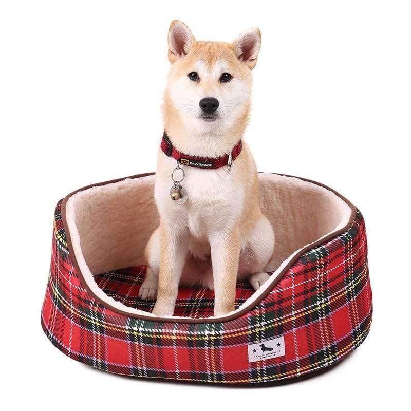 Avelena | Fashion Pets Bett für Welpen Sehr Weiche Hundebetten Geeignet für Alle Größen Haustierhausmatte Katzensofa Zubehör