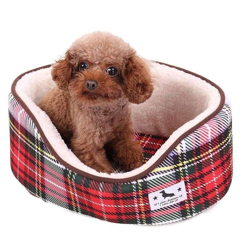 Avelena | Fashion Pets Bett für Welpen Sehr Weiche Hundebetten Geeignet für Alle Größen Haustierhausmatte Katzensofa Zubehör