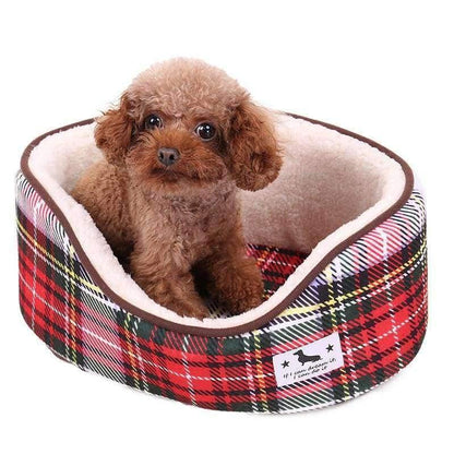 Avelena | Fashion Pets Bett für Welpen Sehr Weiche Hundebetten Geeignet für Alle Größen Haustierhausmatte Katzensofa Zubehör