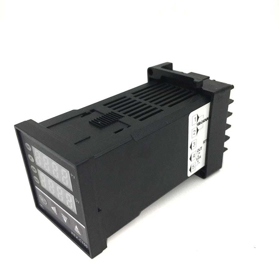 Avelena | Rex-C100 Digitale Pid Temperaturregler Thermostat Ssr Ausgang + Max. 40A Ssr Relais + K Thermoelementsonde Hohe Qualität