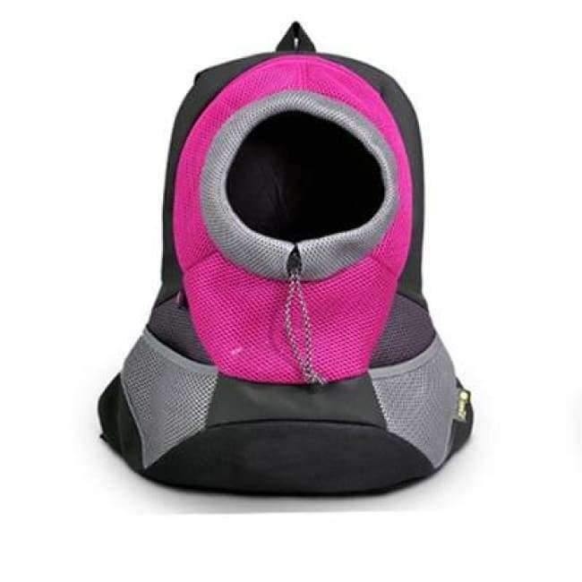 Avelena | Haustier Hundeträger Haustier Rucksacktasche Tragetasche Haustier Hund Vorderbeutel Mesh Rucksack Kopf Heraus Doppel Schulter