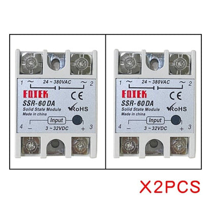 Avelena | Rex-C100 Digitale Pid Temperaturregler Thermostat Ssr Ausgang + Max. 40A Ssr Relais + K Thermoelementsonde Hohe Qualität