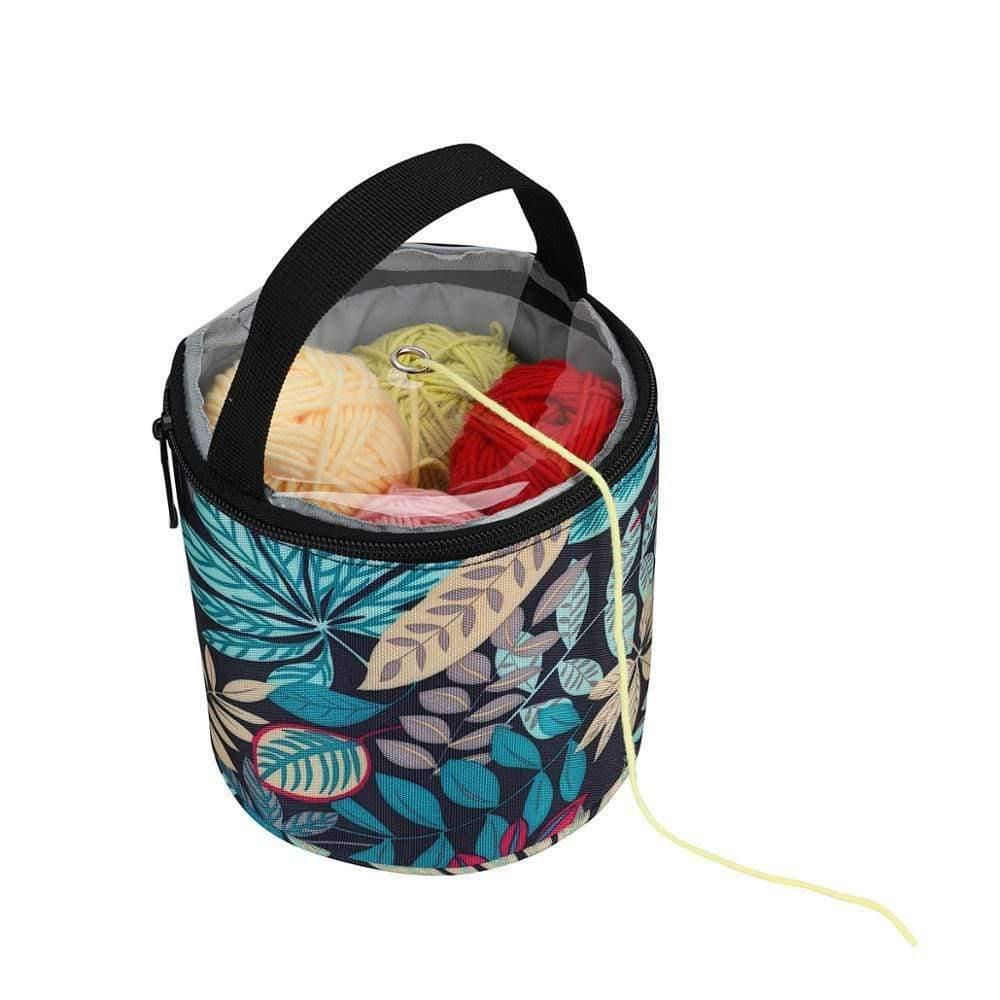 Avelena | Kleine Leere Garntasche Für Strickgarne Diy Nadelkunst Handwerkszubehör Garnspeichertasche