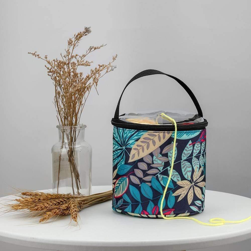 Avelena | Kleine Leere Garntasche Für Strickgarne Diy Nadelkunst Handwerkszubehör Garnspeichertasche