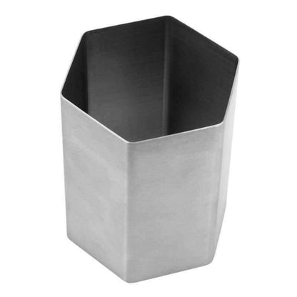 Avelena | Edelstahl Stift Halter Einfacher Metall Bleistift Aufbewahrungsbehälter Schreibwaren Papelaria Büro Zubehör Schreibtisch Organizer