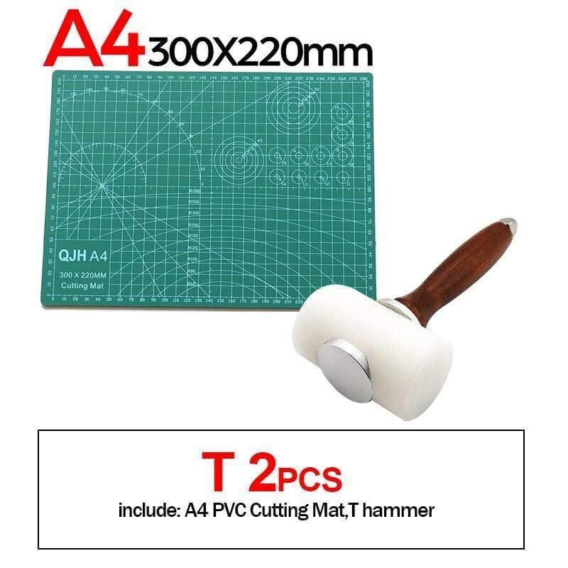 Avelena | A1A2A3A4 Pvc Schneidematte Diy Lederhandwerk Werkzeug Doppelseitige Selbstheilende Matte Pad Schneid Patchwork Nähwerkzeug Set