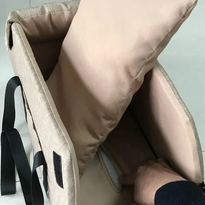 Avelena | Reise Katze Hundebett Transport Tragbar Auto Zentral Sicherheit Haustier Sitz Katze Hund Tragetasche Schutz Für Mittel/Klein Hund Tasche Zubehör