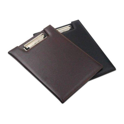 Avelena | U-Shape A4 Büro Schulbedarf Notizbücher Schreibblöcke Clipboard Pu-Leder Geschäftsfinanzen Schule Plastik mit Stift