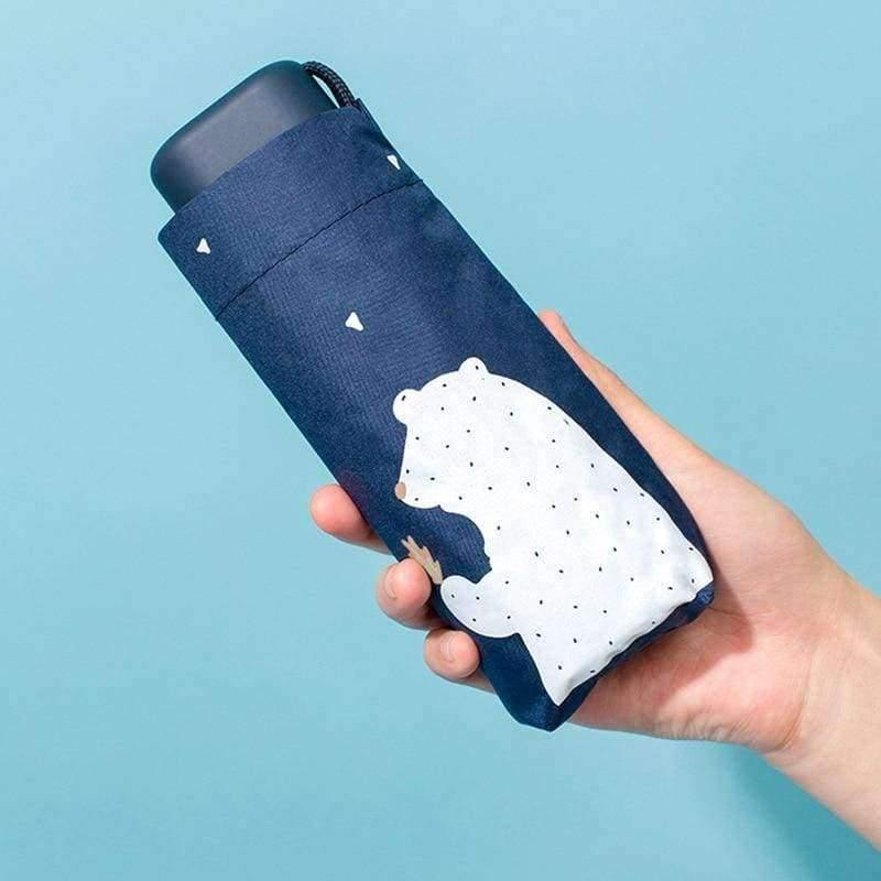 Avelena | Uv-Schutzschirm Mini Tasche Kompakt Faltbar Sonne Uv Regen 5 Leicht Anti Klein Neu Reise
