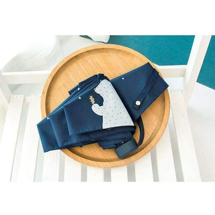 Avelena | Uv-Schutzschirm Mini Tasche Kompakt Faltbar Sonne Uv Regen 5 Leicht Anti Klein Neu Reise