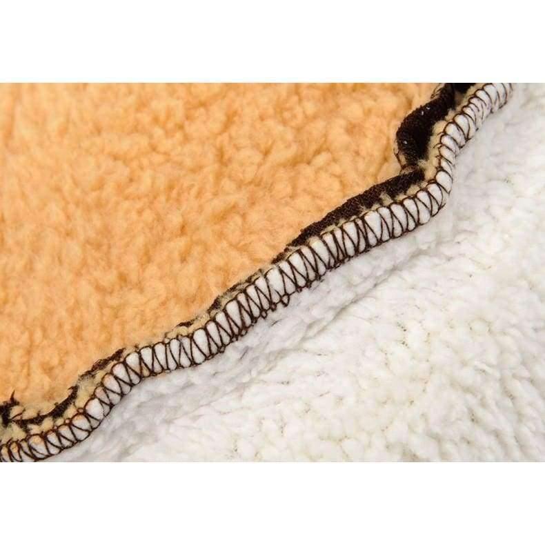 Avelena | Warmes Katzenbett Haus Hamburger Bett Zerlegbarkeit Winddicht Haustier Welpen Nest Schale Versteck Burger Brötchen für Den Winter