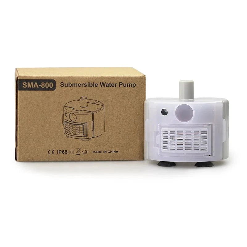 Avelena | Haustierbrunnen Motor Tauchpumpe Katzen-Trinkbrunnen Sma-800 Usb Wasserpumpe Katzenbrunnen Zubehör Leise Dc 5V/1A Wasserpumpe