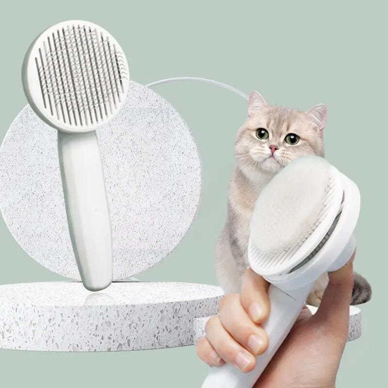 Avelena | Katzenkamm Haarausfall Haustier Magischer Kamm E-Klicks Flüssige Haarentfernung Katze Hund Universelle Reinigung Schönheitspflege
