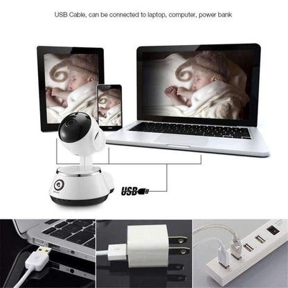 Avelena | Digoo Bb-M1 Drahtloses Wifi Usb Babyphone Alarm Hausüberwachung Ip Kamera 64G Tf Hd 720P Audio Netip Schutz Wifi Kamera 3.6Mm