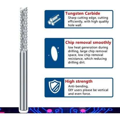 Avelena | Xcan Fräskopf 3.175/4/6Mm Welle Maismühle Cnc Router Bit Pcb Maschine Fräswerkzeug