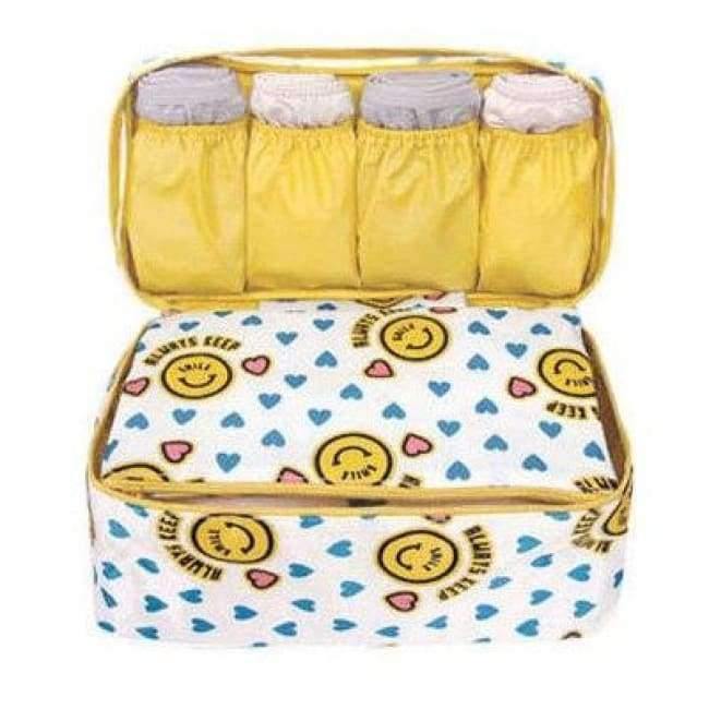 Avelena | Reiseaufbewahrungstasche Damen Make-Up Kosmetik Toilettenartikel Kleidung Bh Organisation Wochenend Übernachtungsunterwäsche Accessoires