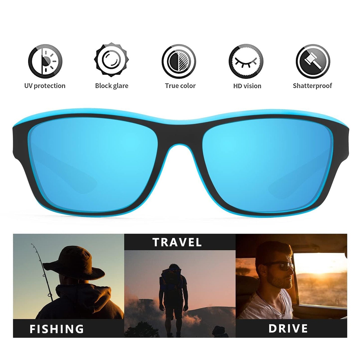 Avelena | Polarsport Pro+ Sonnenbrille Ultimativer Uv-Schutz & Kratzfest
