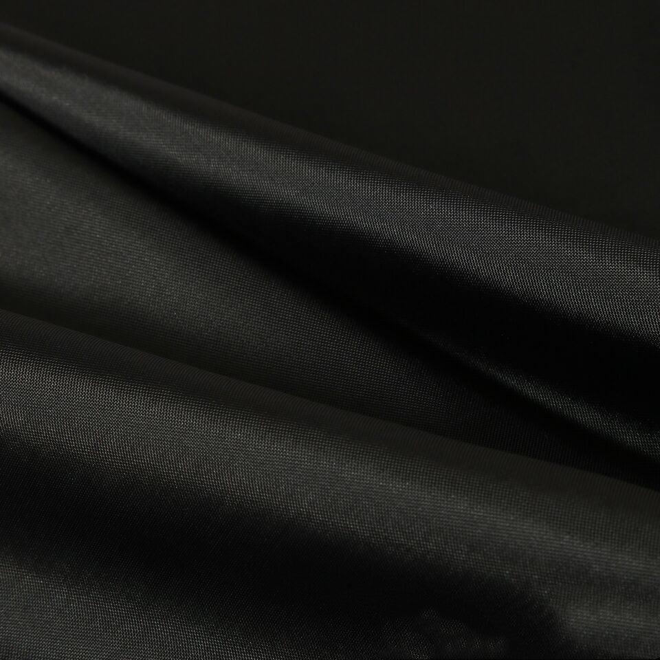 Avelena | Wasserdichter schwarzer Polyester-Duschvorhang mit verschiedenen Größenoptionen