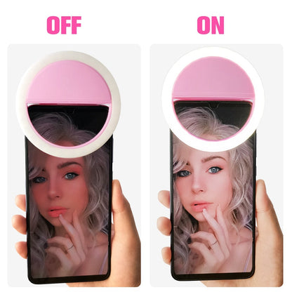 Avelena | Tragbares Selfie-Ringleuchten - GlowSnap