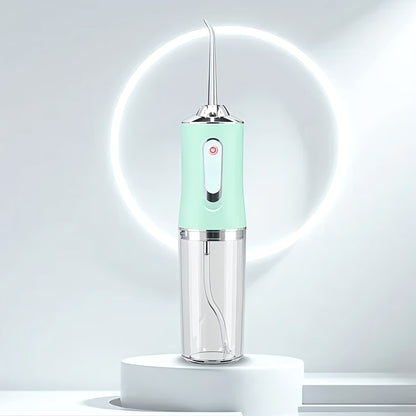 Avelena | Wiederaufladbarer kabelloser Wasserflosser AquaSmile – Professionelle Mundpflege zu Hause und unterwegs