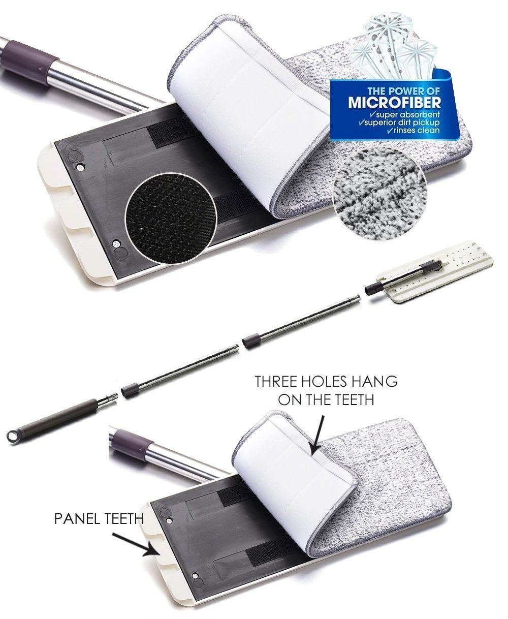 Avelena | Power Clean Mikrofaser-Mopp