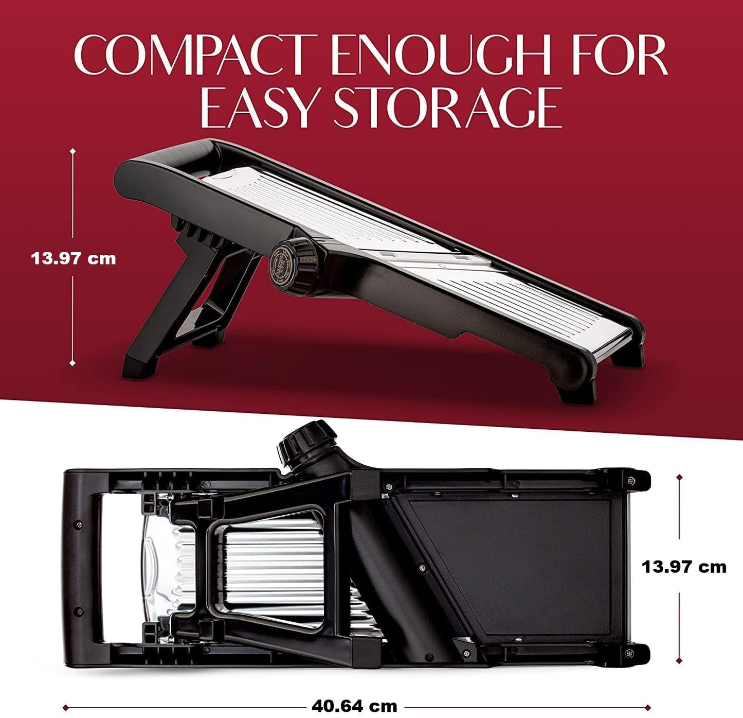 Avelena | Premium Lebensmittel Schneidemaschine mit schnittfesten Handschuhen