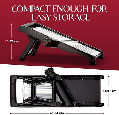 Avelena | Premium Lebensmittel Schneidemaschine mit schnittfesten Handschuhen