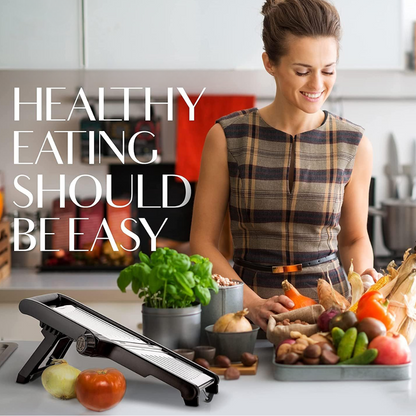 Avelena | Premium Lebensmittel Schneidemaschine mit schnittfesten Handschuhen