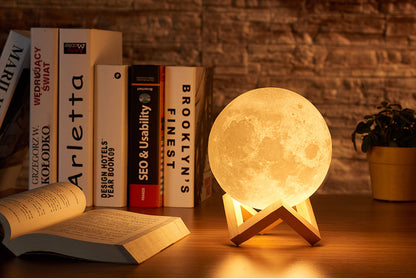 Avelena | 3 Farbige Tap-Control-Moonlampe