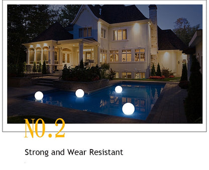 Avelena | Wasserdichtes LED-Gartenkugellicht RGB