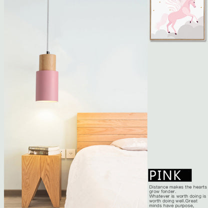 Avelena | Designer Nordisch Holz Sockel Hängelampe