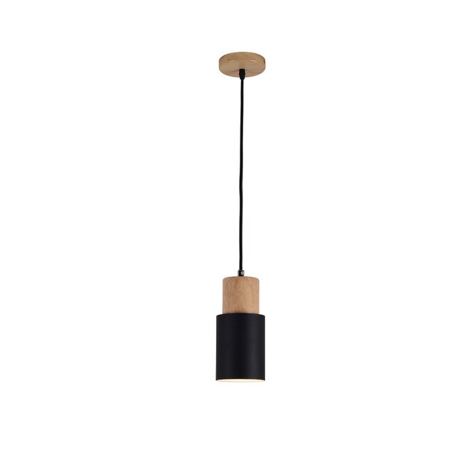 Avelena | Designer Nordisch Holz Sockel Hängelampe