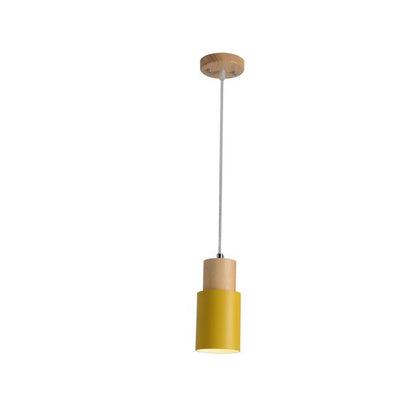 Avelena | Designer Nordisch Holz Sockel Hängelampe