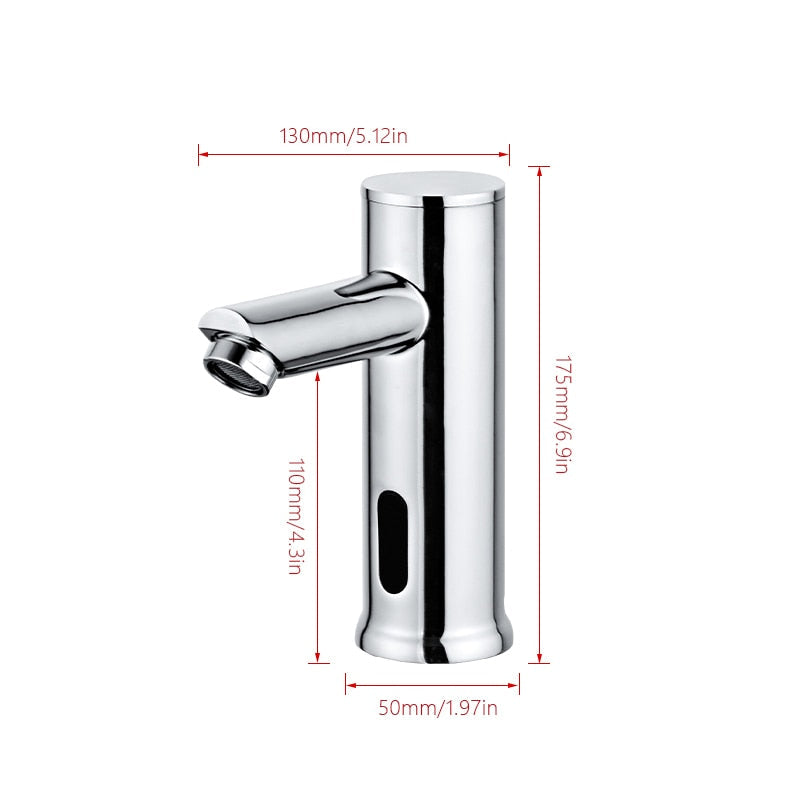 Avelena | AquaSense Automatischer Infrarotsensor Wasserhahn – Kontaktlose Wassersteuerung für Hygiene & Effizienz
