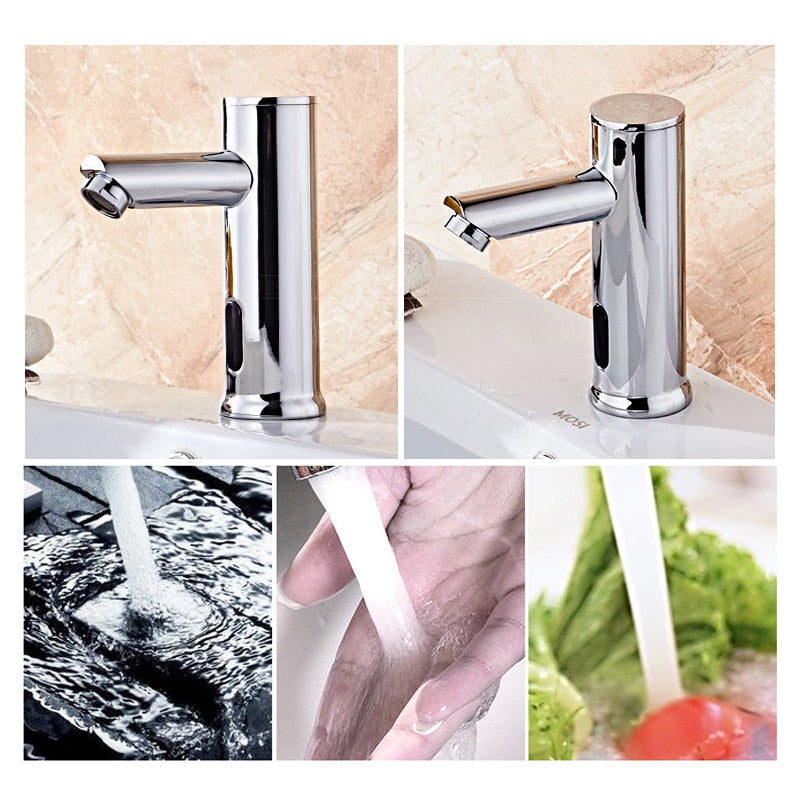 Avelena | AquaSense Automatischer Infrarotsensor Wasserhahn – Kontaktlose Wassersteuerung für Hygiene & Effizienz