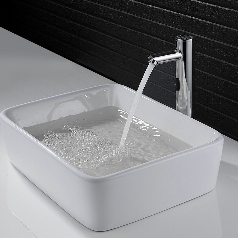 Avelena | AquaSense Automatischer Infrarotsensor Wasserhahn – Kontaktlose Wassersteuerung für Hygiene & Effizienz