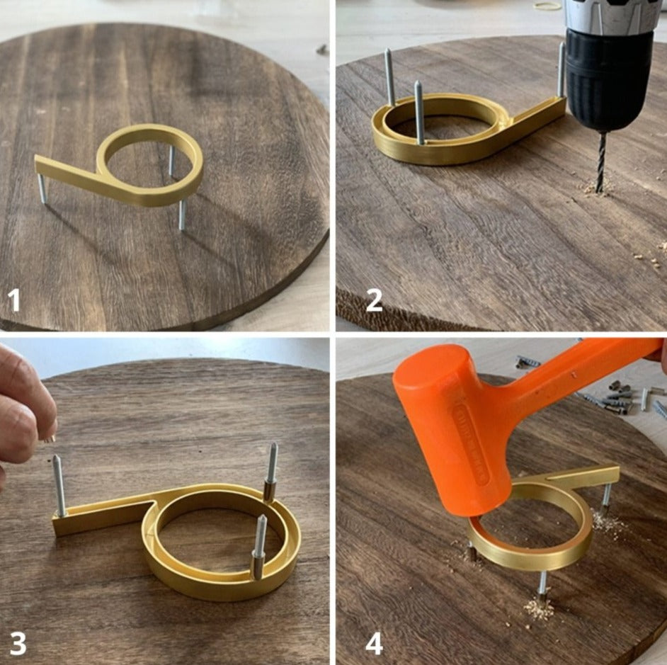 Avelena | Gold Moderne Hausnummern