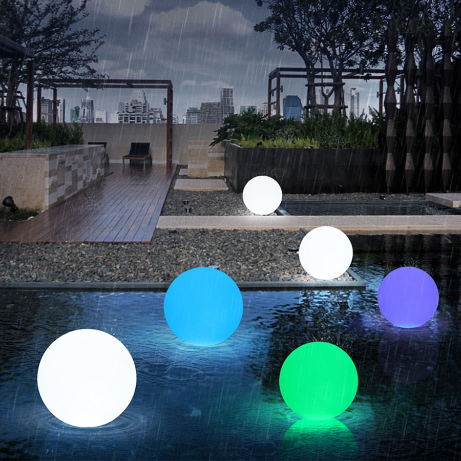 Avelena | Wasserdichtes LED-Gartenkugellicht RGB