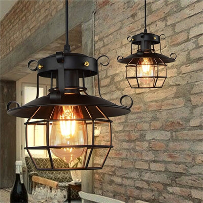 Avelena | Retro Antik Industrielle Loft Deckenlampe