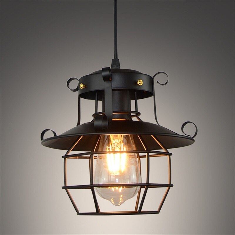 Avelena | Retro Antik Industrielle Loft Deckenlampe