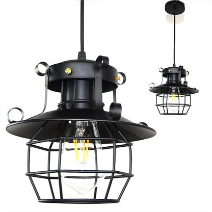 Avelena | Retro Antik Industrielle Loft Deckenlampe