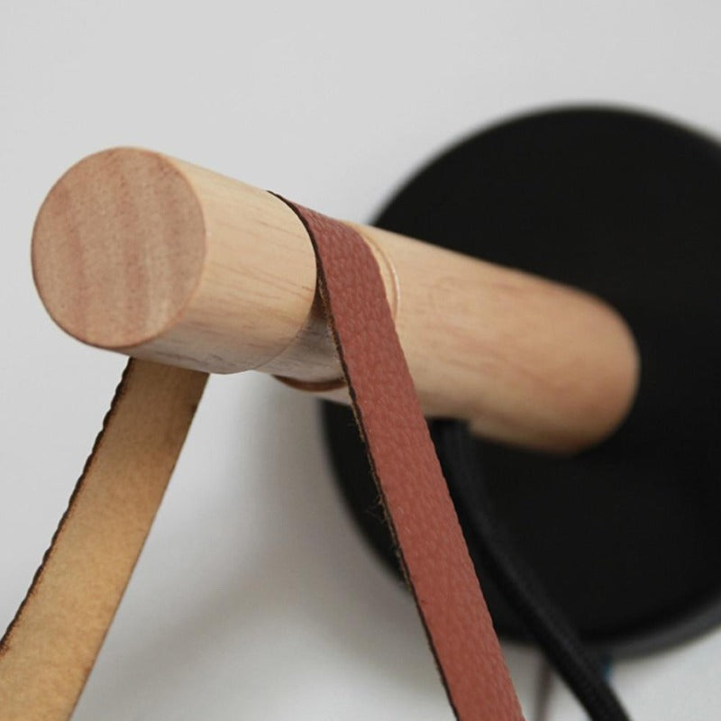 Avelena | Holz Nordic Hängende Wandlampe