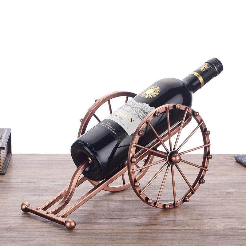 Avelena | Antique Kanone Weinflaschenhalter