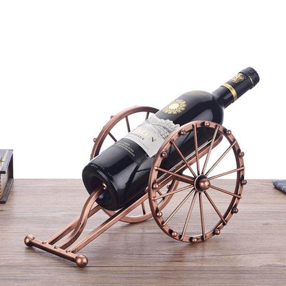 Avelena | Antique Kanone Weinflaschenhalter