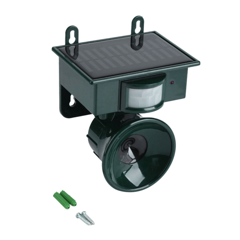 Avelena | TerraGuard | Wetterfester Vogelschreck mit PIR & Solarenergie