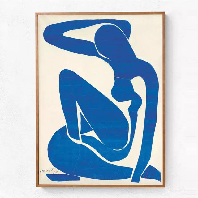 Avelena | Blaue Nudes Matisse Poster
